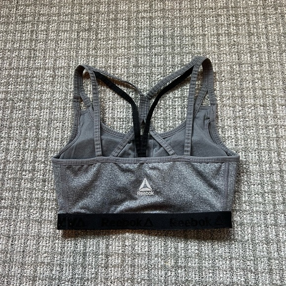 Reebok black and grey strappy sports bra *WITH PADDING* 🥰 - Picture 4 of 4
